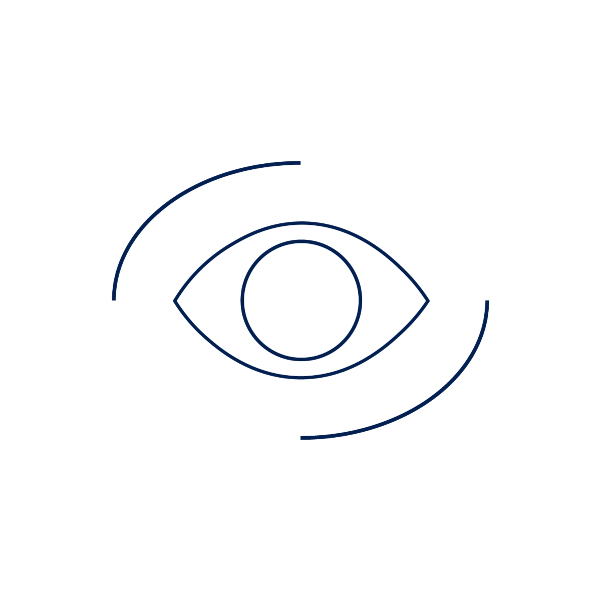 Ilustración animada de un ojo