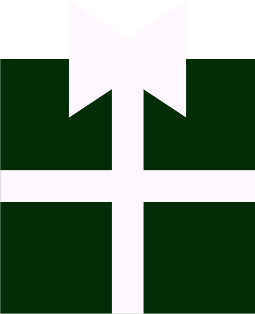 Ilustración de un regalo de Navidad