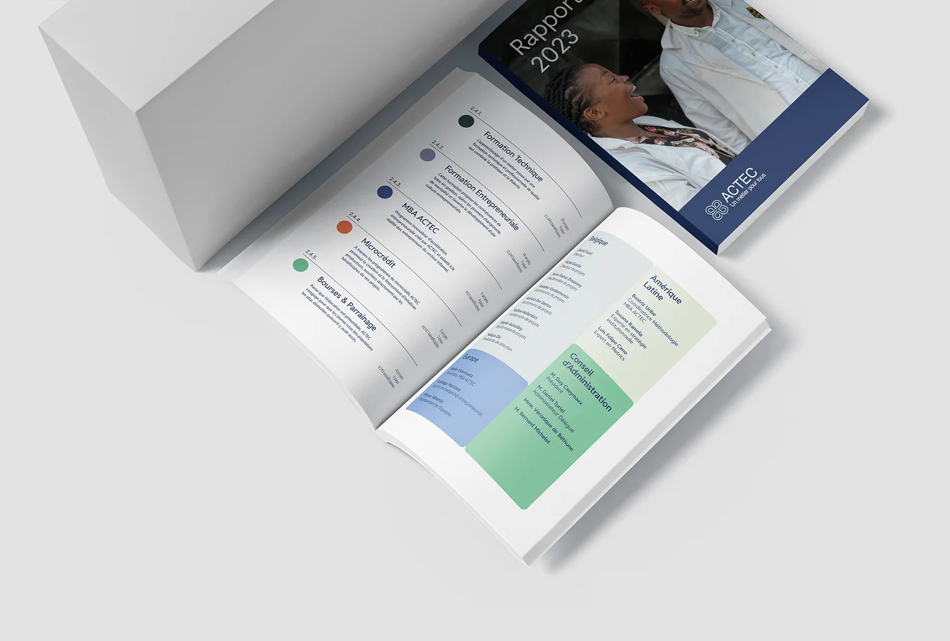 Memorias anuales impresas