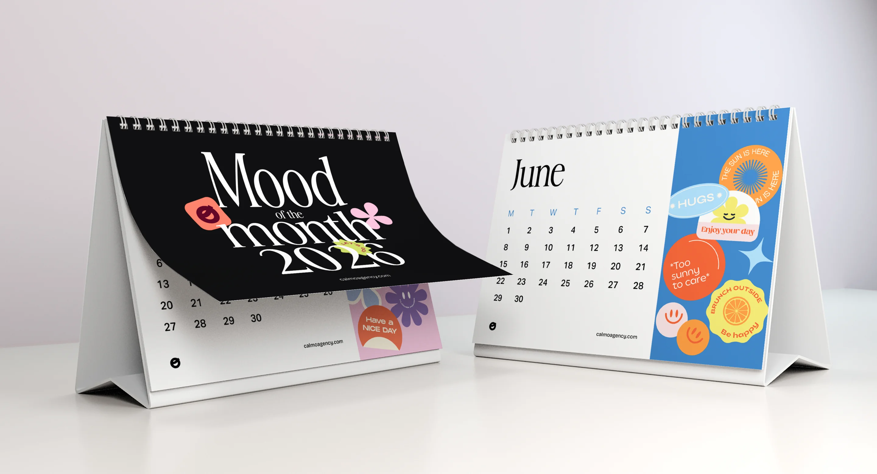 Calendario Mood of the month 2026